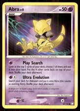 2007 Pokemon Diamond and Pearl Mysterious Treasures Abra C #69
