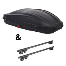 Für Audi A4 Avant Typ 8D/B5 - Dachträger Menabo Sherman & Dachbox Spark 400 Neu