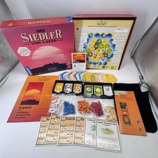 Die Siedler von Catan Basisspiel Holz Version Kosmos Spielmaterial sehr gut