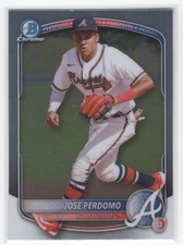 #BCP-106 2025 Bowman Chrome Prospects BASE _ Jose Perdomo Braves