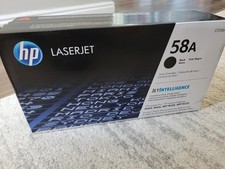 Genuine HP 58A LaserJet Black Ink Toner Cartridge CF258A - Sealed New-in-Box