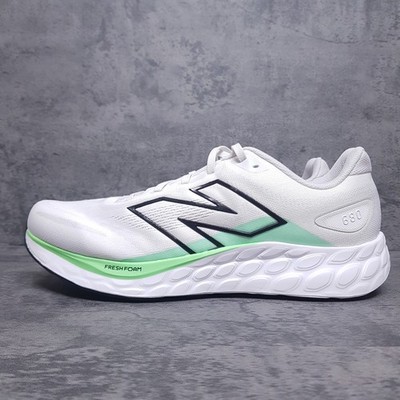 NEW BALANCE Fresh Foam 680 v8 Running Shoes Mens Size 14 WIDE 4E White