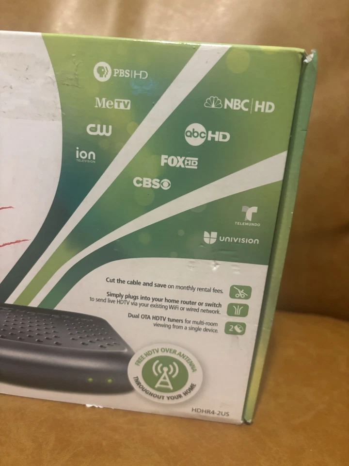 SiliconDust HDHomeRun OTA HDTV Network Tuner Dual ATSC OPEN BOX - Image 4 of 4