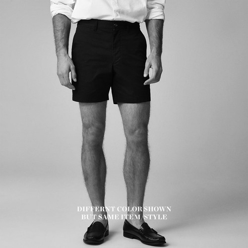 NEU - J. Crew Herren 7" Portsider Stretch Chino kurz, schwarz Gr. 34 - $ 79 - Bild 2 von 6