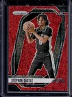 2024-25 Panini Prizm Stephon Castle RC Red Sparkle Rookie #234 Spurs
