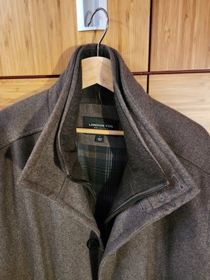 London Fog Men's Woollen winter jacket - As good as NEW 