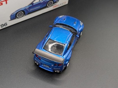1:64 MINI GT Pandem Nissan GTR R35 Metallic Blue #96 | eBay