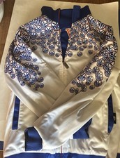 New York Knicks UNK NBA Men's M Zip Jacket Reversible Blue Orange Black Rare