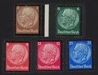 Germany Hindenburg Memorial 5v 1934 MNH SG#545=550