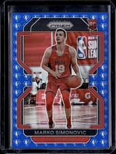 2021-22 Panini Prizm #166 Marko Simonovic NBA 75th Anniversary