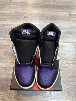 Size 9.5 - Air Jordan 1 Retro OG High Court Purple for sale online