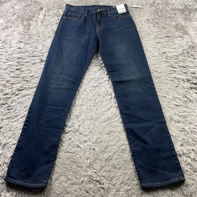 Gap Jeans Men s Sz 31x34 Blue Gapflex Denim Straight Leg Stretch NEW