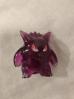 Vintage 1999 Translucent Gengar Clear PVC Pokemon Figure Nintendo Toy