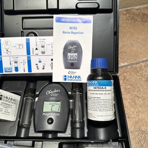 Hanna Instruments Marine Magnesium Checker HC Handheld Colorimeter (HI783) Salt - Picture 3 of 7