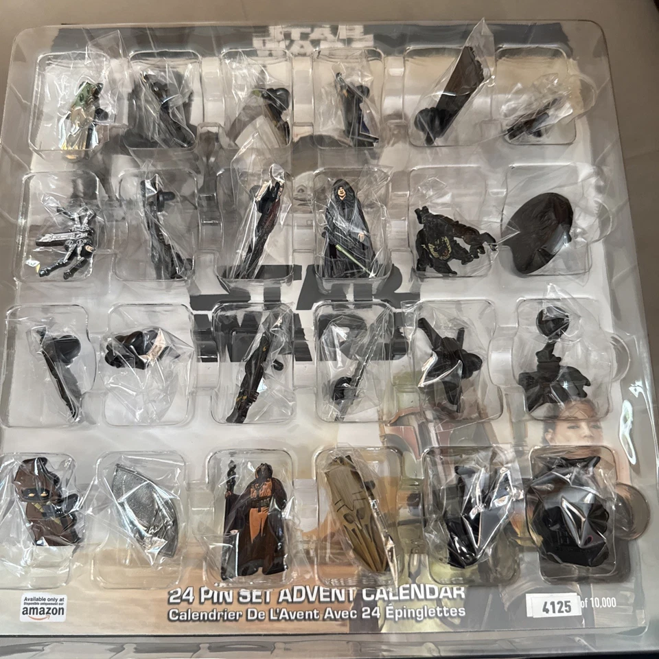 Calendario de Adviento 2023 Star Wars PIN MANDALORIANO JUEGO DE 24 PINES, ¡EDICIÓN LIMITADA! Foto 3 de 4