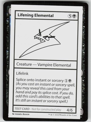 Lifening Elemental Special Mystery Booster 2 Playtest Cards MTG Near Mint 2024