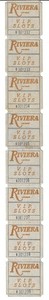 Riviera Casino - Las Vegas, NV - Strip of 8 Attached $20 Riviera Dollars Tickets