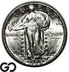 1929 Standing Liberty Quarter, Super Lustrous Solid Gem BU++