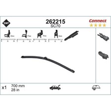 SWF 262215 Scheibenwischer für MERCEDES BENZ PEUGEOT OPEL CITROEN VW FORD SEAT