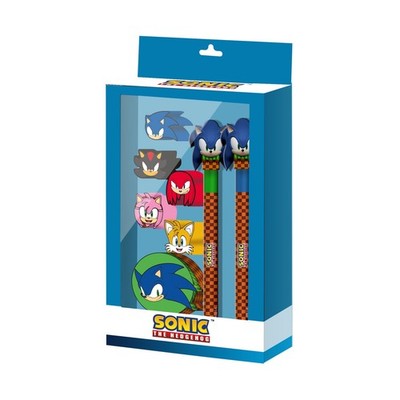 Karactermania Sonic The Hedgehog Greenhill Sonic-Pack of Erasable Gel Pen + Eter