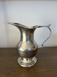 Vintage Pewter Pitcher