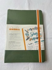Rhodia Goalbook 224 Page Dot Grid Notebook Sage 5.75 x 8.25 NEW Customizable NEW