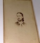 Rare Antique American Civil War Era ID'd Young Woman Washington NH CDV Photo! US — photo 3