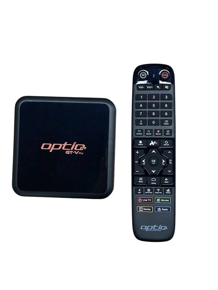 Optic GT-V PRO - Android TV Box | 4K UHD | Player App | 4GB/64GB - Image 3 of 4