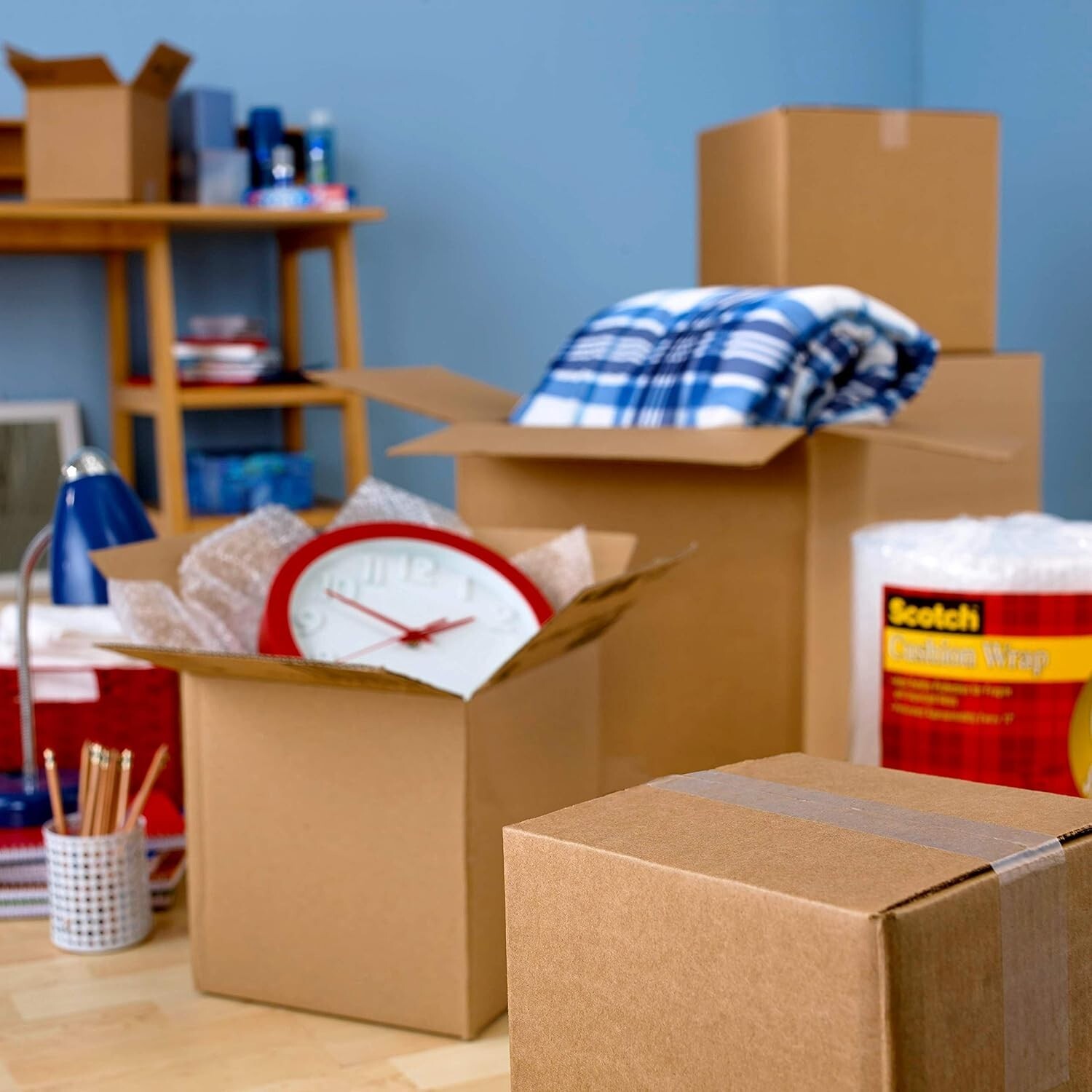 Scotch 3M Storage Packing Tape 6 Rolls Heavy Duty Shipping Packaging