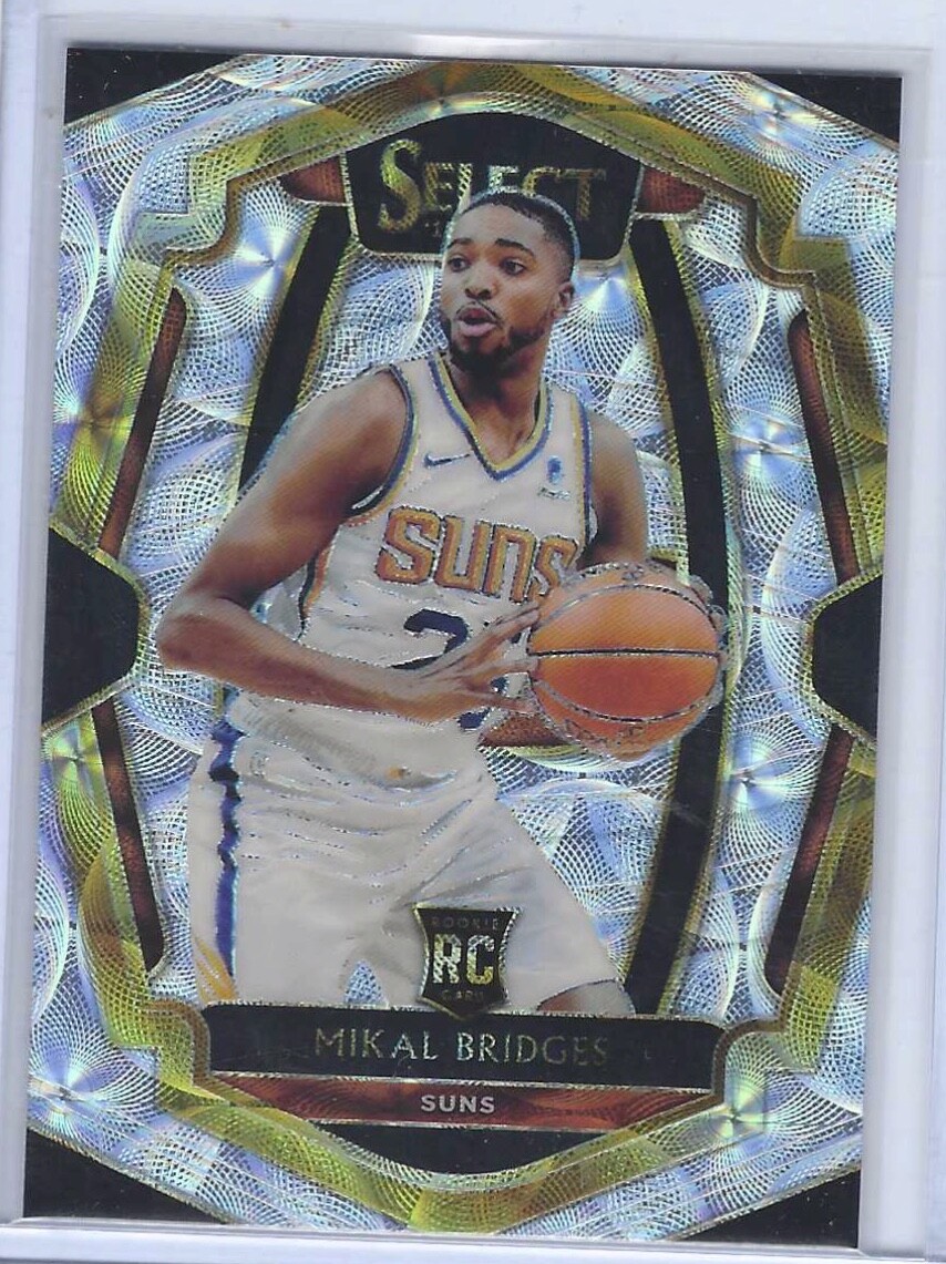 MIKAL BRIDGES 2018-19 PANINI SELECT PREMIER LEVEL SCOPE PRIZM ROOKIE RC #192