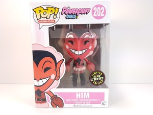 Funko POP Him CHASE Limited Edition Glow in the Dark Powerpuff Girls #202 Figure | eBay