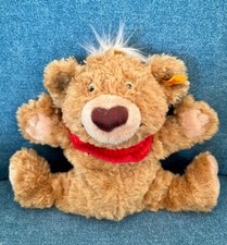 Steiff Teddy mit rotem Halstuch Nr. 014468 - ...