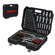 216pcs Tool Kit Socket Wrench Set Portable Suitable for Men/Women Repair Tool