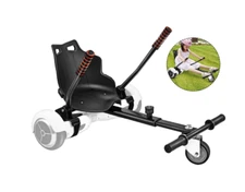 Black Hover seat Attachment Hover Go Kart Hoverkart For Electric Scooter (New)