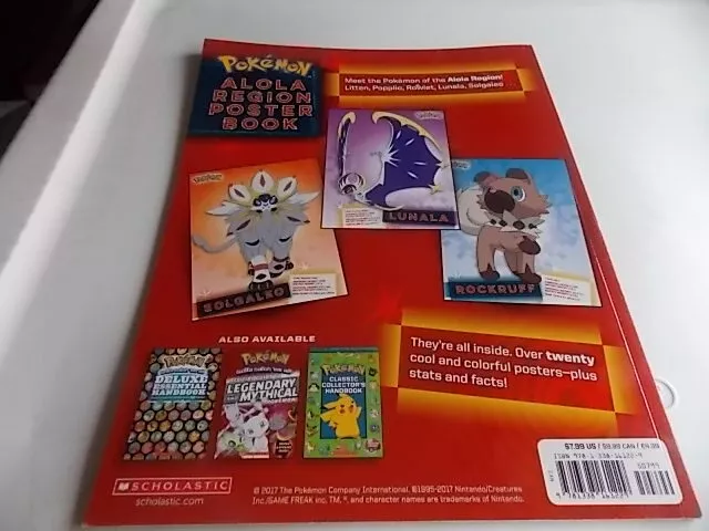 Alola Region Handbook by Scholastic, Paperback