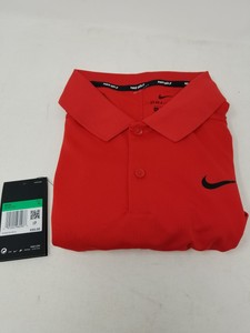 nike men's dry victory polo stripe left chest