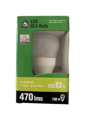 Image of BELL 7w=40w LED GLS BC B22 Bayonet Cap Lamp Very Warm White Dimmable Bulb Pack 2