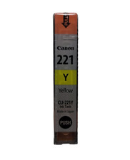 Canon 221 Yellow Printer Ink Cartridge CLI-221Y