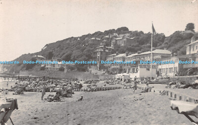 R242769 Die Bucht Sand Häuser alte Fotografie Postkarte