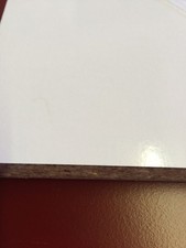 White gloss Plinth /Kickboard Pack 3 1200 x 160mm 18mm thick, Filler panels