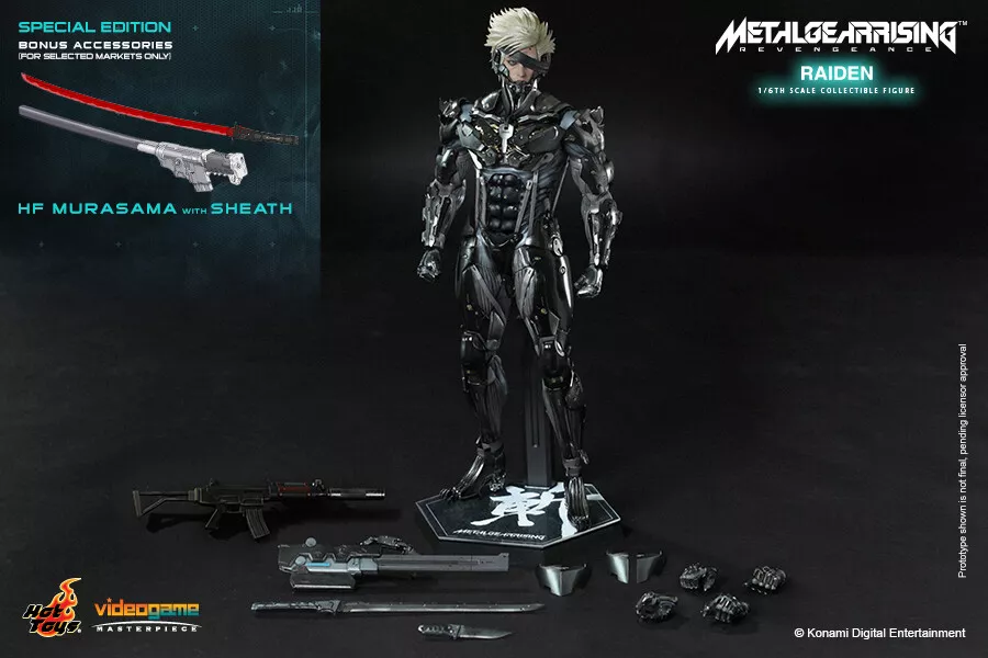 toyhaven: Incoming: Hot Toys VGM17 Metal Gear Rising: Revengeance 1/6 scale  Raiden collectible figure