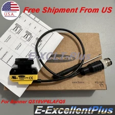 For Banner Engineering QS18VP6LAFQ5 Photoelectric Laser Sensor Switch 4-Pins PNP