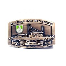 M1063 &ndash; BAD-BEVENSEN &ndash; MiJ BOOT - G&uuml;rtelschnalle massiv - German Navy