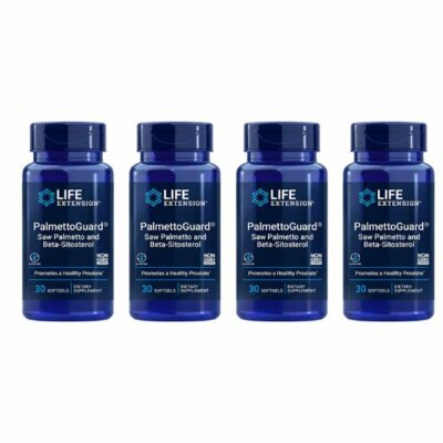 Life Extension PalmettoGuard Saw Palmetto and Beta-Sitosterol - 30 Softgel 4PK