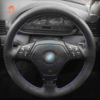 Custom Steering Limited Real Leather Steering Wheel Cover – BMW E36, M3 Stitching, UK Made