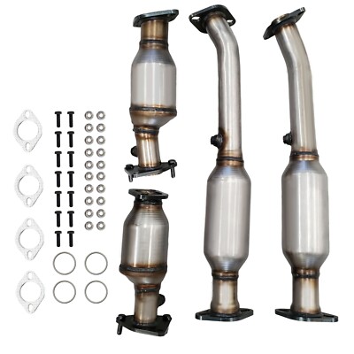 4x Catalytic Converter Set for 05-18 Nissan Frontier 05-12 Pathfinder 4.0L EPA