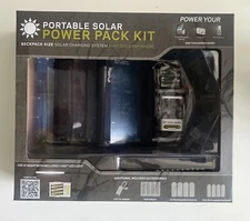 NEW Goal Zero Portable Solar Power Pack Kit Backpack Size Solar Charge System