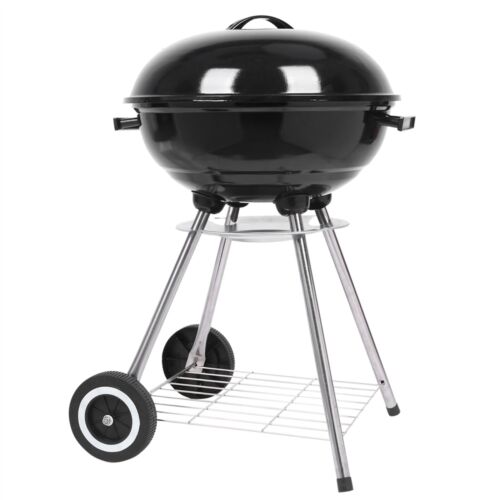BBQ Charcoal Grill Barbecue Stove Trolley Portable Home Outdoor Yard Cooker US - Picture 5 of 10