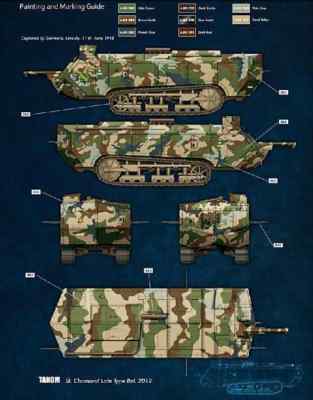 Takom (三花) 1/35 FHT ST Chamond Late Type #2012   USA 