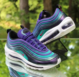 air max 97 purple and green